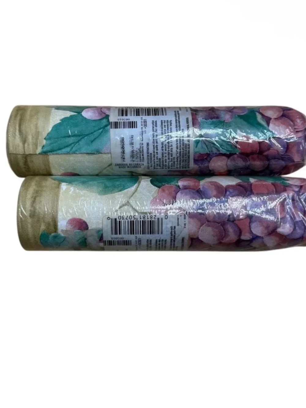 Sunworthy Vintage Wallpaper Border Grapevine Fruit Style 20 yards 2 Rolls NEW